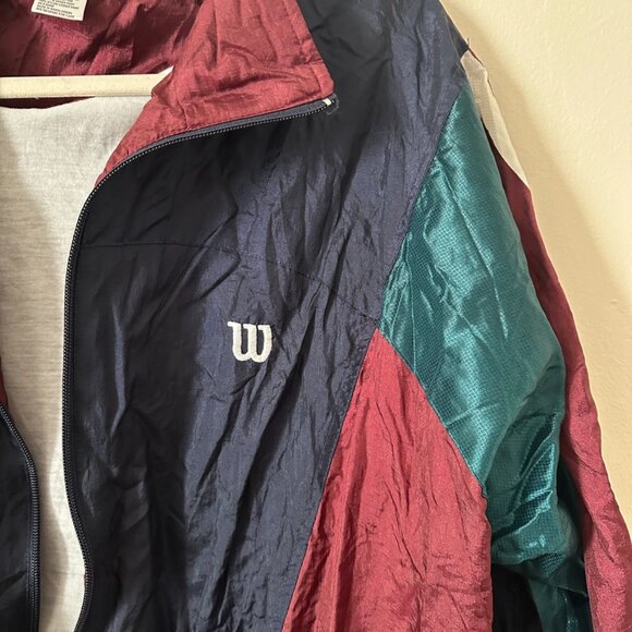 Vintage Men’s Wilson Wind Breaker Jacket, 90s - Picture 3 of 8